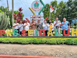 Dishub Kampar Bersama DPMPTSP Sosialisasikan Parkir Berlangganan di PTPN IV Regional III