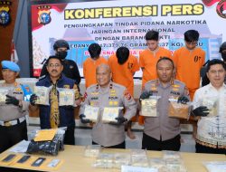 Polda Riau Bongkar Jaringan Narkoba Internasional, 17 Kg Sabu Diamankan